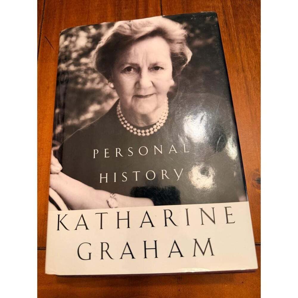 Personal History Katharine Graham 1st Edition 1997 Pulitzer Prize Hardcover DJ